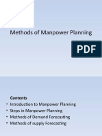 Manpower Planning Methods