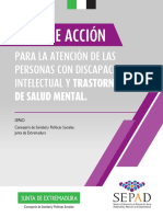 Plan de Acción Sepad - Discapacidad Intelectual y Salud Mental