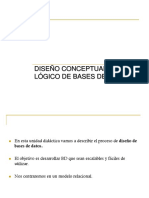 Tema 2 Diseno Conceptual y Logico de BD