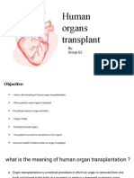 Human Organs Transplant