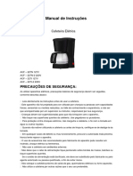Manual Acf 227n Cafeteira