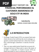 Download Gold Etf Final Ppt by MRINAL KUMAR SN52978546 doc pdf