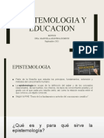 Epistemologia y Educacion PPT
