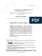 Las Preguntas Sugestivas En El Interrogatorio Y El Contrainterrogatorio