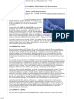 El Impacto Ambiental de Los Conflictos Armados