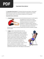 Capacidades Físicas Básicas