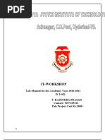 IT WorkShop Lab Manual