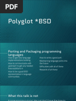 Polyglot BSD