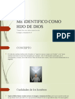 1ro - Tema 3 - Me Identifico Como Hijo de Dios