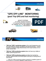 "Gps Off-Line" Monitoring