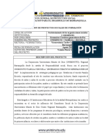 PSF v2 Proyecto Uniminuto - Familia - Escuela