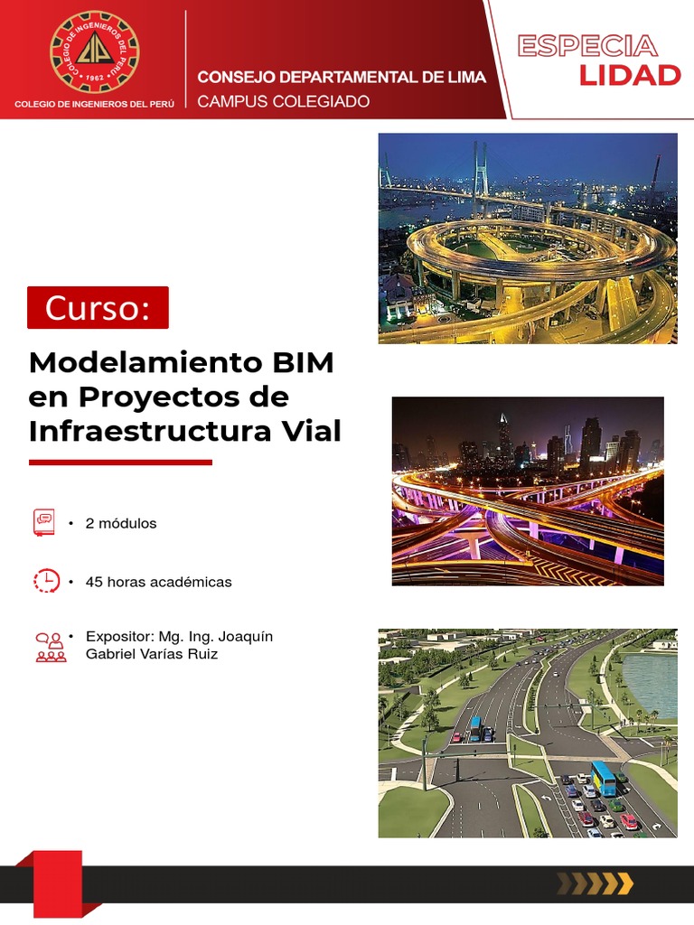 Curso de BIM en Infraestructura Vial | PDF | Modelado de información de ...