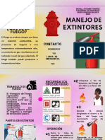 Folleto de Manejo de Extintores