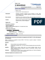 Ficha de Segurida - Acido Oxalico Lab Disan