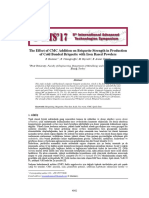 6-The Effect of CMC Addition On Briquette Strength in Production of Cold Bonded Briquette With Iron Based Powders