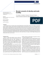 Recent Scenario of Obesity and Male Fertility: Review Article