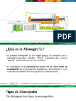 Diferencias entre Monografía e Investigación