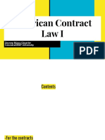 American Contract Law 1