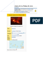 Erupción Volcánica de La Palma de 2021