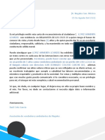 35 Carta de Recomendacion Personal