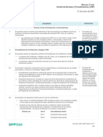 Acuerdos: Minuta Final Comité de Normas y Procedimientos (CNP)