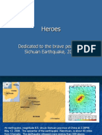 China Earthquake - Hero