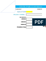 Notas Excel para Los Negocios