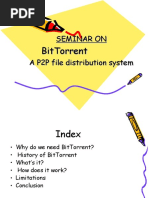 Seminar On A P2P File Distribution System