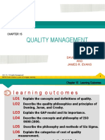 Quality Management: David A. Collier AND James R. Evans