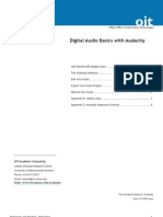 Digital Audio Basics with Audacity