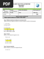 Examen Segundo Quimestre 1ro A