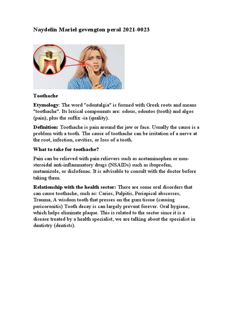 Exploring the Etymology, Definitions, Causes, Treatments, and