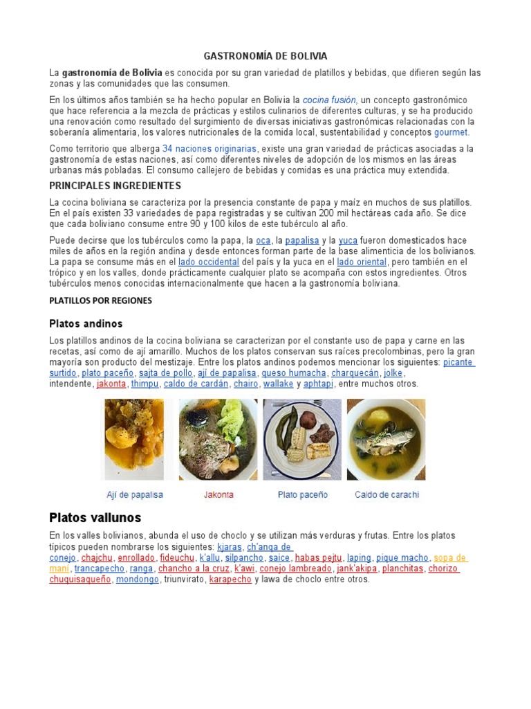 Tecnicas Gastronomicasdel Municipio y Departamento | PDF | Alimentos |  Cocina latinoamericana