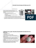Procesos de deformación mecánica en metales y polímeros