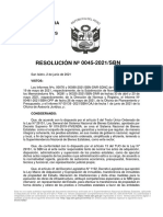 R 045-2021-Sbn-2021 Disposiciones para La Transferencia de Propiedad Estatal y Otorgamiento