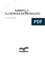 Planejamento e Controle Da Produção Uniasselvi