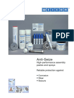 Anti-Seize: High-Performance Assembly Pastes and Sprays Reliable Protection Against