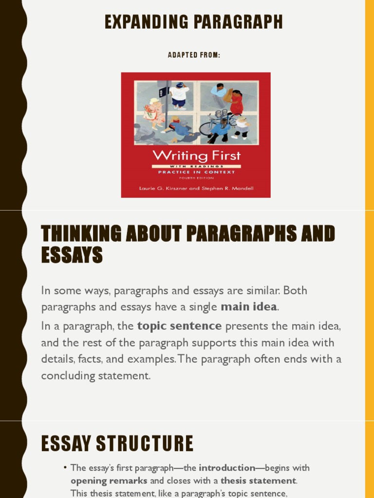 Components of Essay | PDF