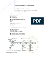 Exercício de Dimensionamento Hidráulico de Rede Coletora de Esgoto