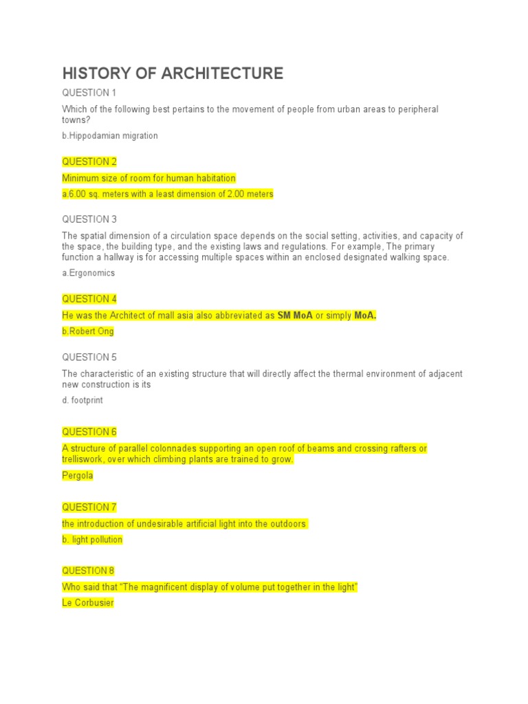 History of Architecture PDF