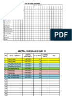 Daftar Hadir Vaksinasi 2021