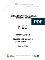 Capítulo 11 - Administración y Cumplimiento (2013)