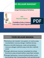 Teori Belajar Bahasa