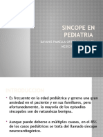 Sincope en Pediatria