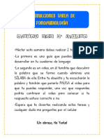 Tarea 1 Instrucciones Tarea de Fonoaudiología