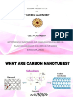 " Carbon Nanotubes": A Seminar Presentation ON