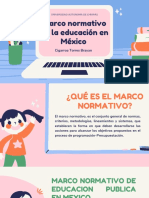 marco normativo de la educación en México