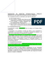 Definición de Derecho Internacional Público Definición de Derecho Internacional Público