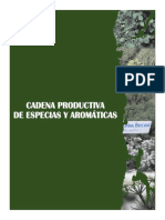 Cadena Productiva de Especias y Aromaticas