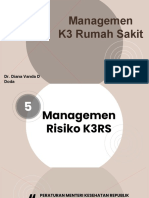 Managemen K3 Rumah Sakit: Dr. Diana Vanda D Doda